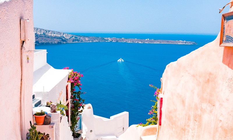 Crete coastline and clear waters